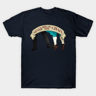 Blackbeard and Stede: Never Break the Chain T-Shirt